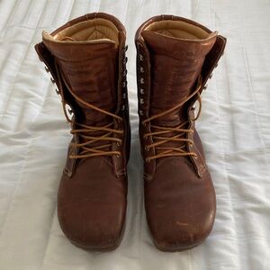 Roots Dark Brown Men's Leather Boots